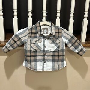 Gap Kids Plaid Jacket Size 12-18 Months